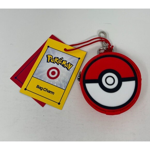 Pokemon Other - Pokemon x Target PokeBall Red Bag Charm Target 30th Anniversary